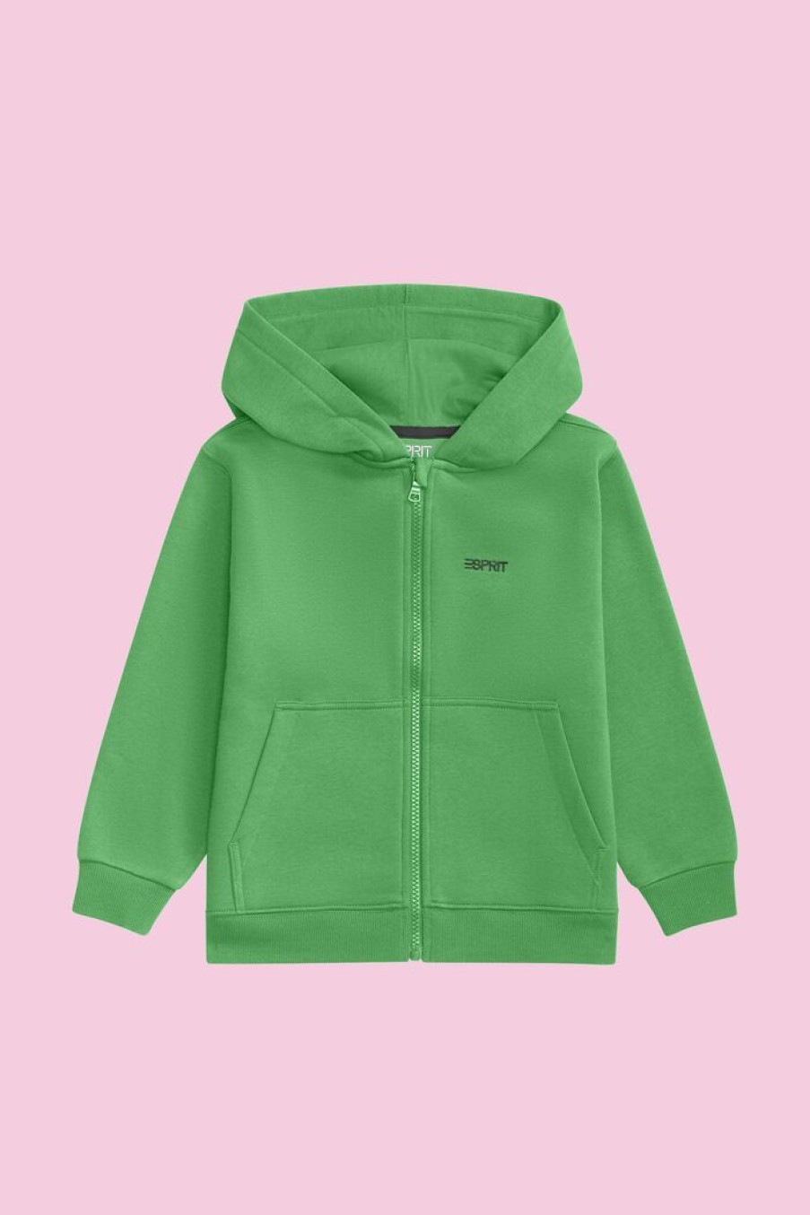 Kids Esprit Sweatshirts | Hoodie Met Rits En Logo