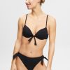 Women Esprit | Gestructureerde Bikinitop Met Knoopdetail