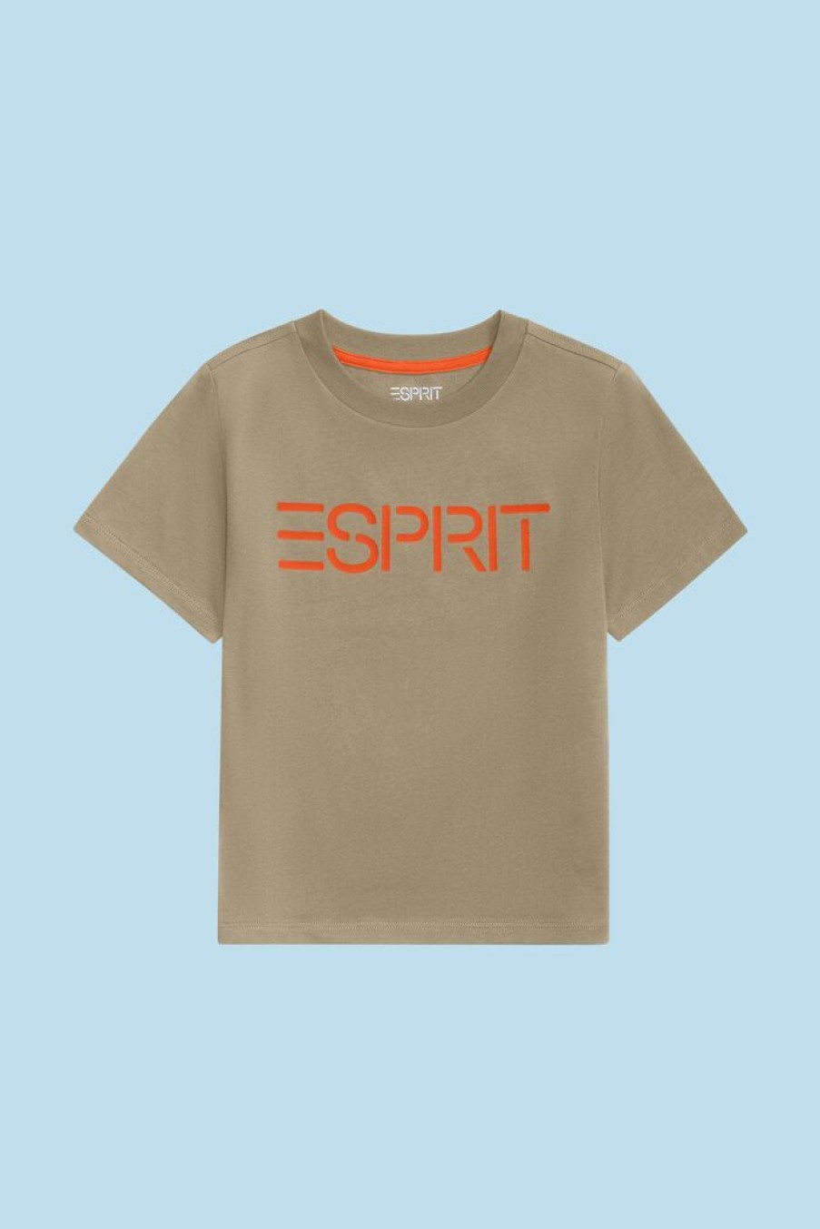 Kids Esprit T-Shirts & Blouses | T-Shirt Van Organic Cotton Met Logo