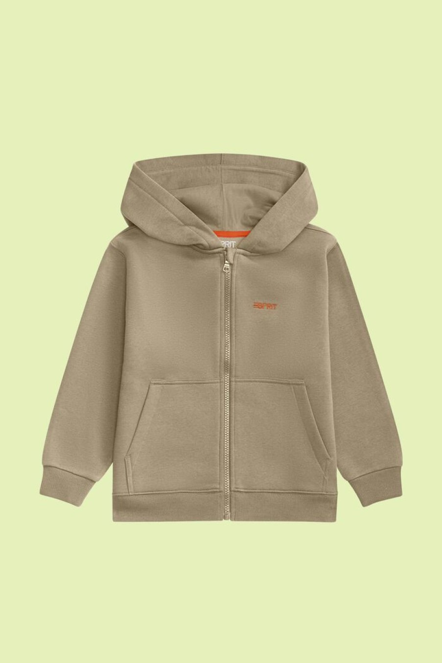 Kids Esprit Sweatshirts | Hoodie Met Rits En Logo