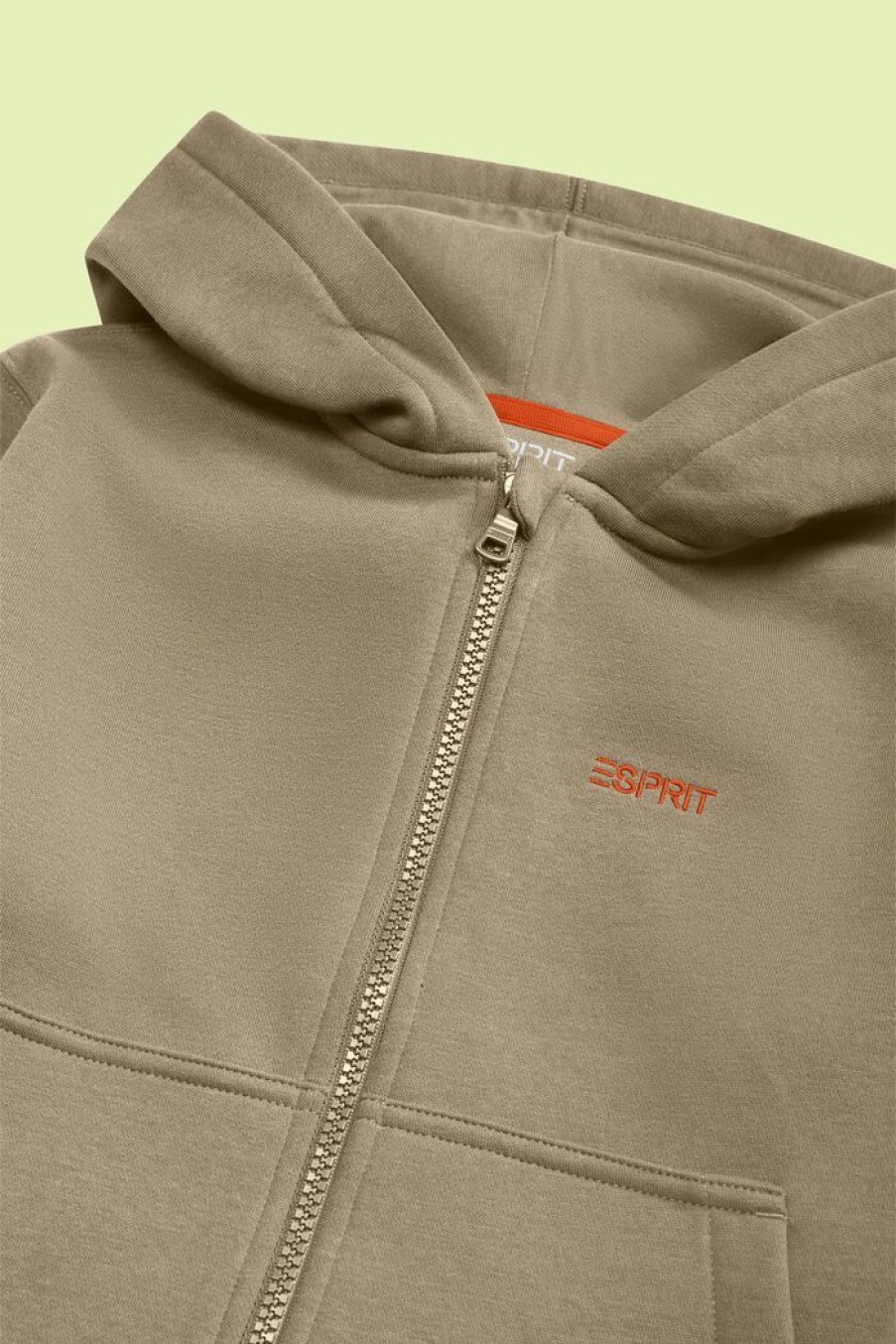 Kids Esprit Sweatshirts | Hoodie Met Rits En Logo