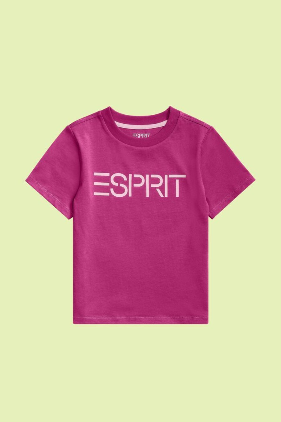 Kids Esprit T-Shirts & Blouses | T-Shirt Van Organic Cotton Met Logo