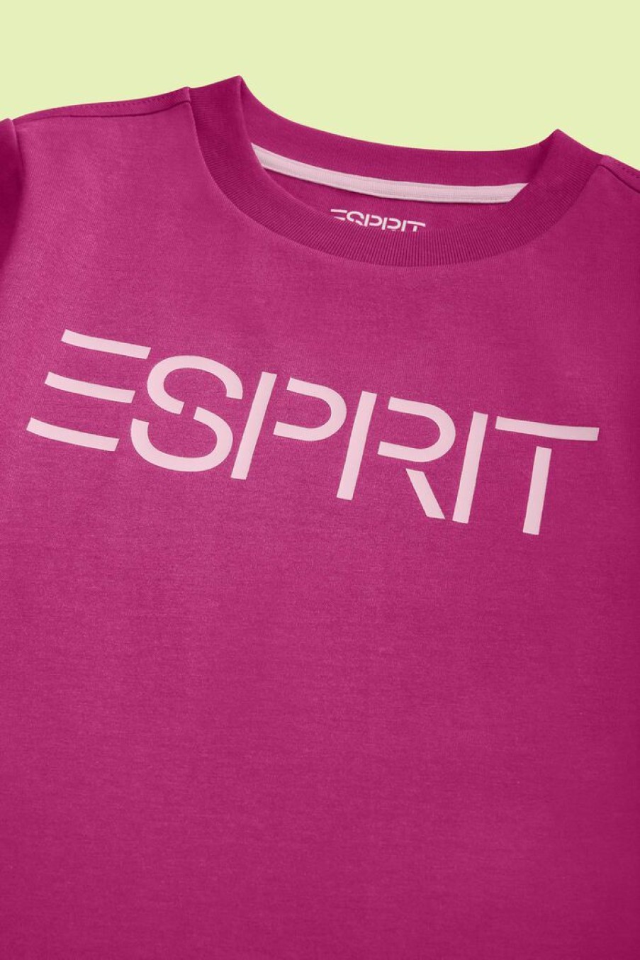 Kids Esprit T-Shirts & Blouses | T-Shirt Van Organic Cotton Met Logo