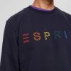 Men Esprit Sweatshirts & Hoodies | Gerecycled: Sweatshirt Met Logoborduursel