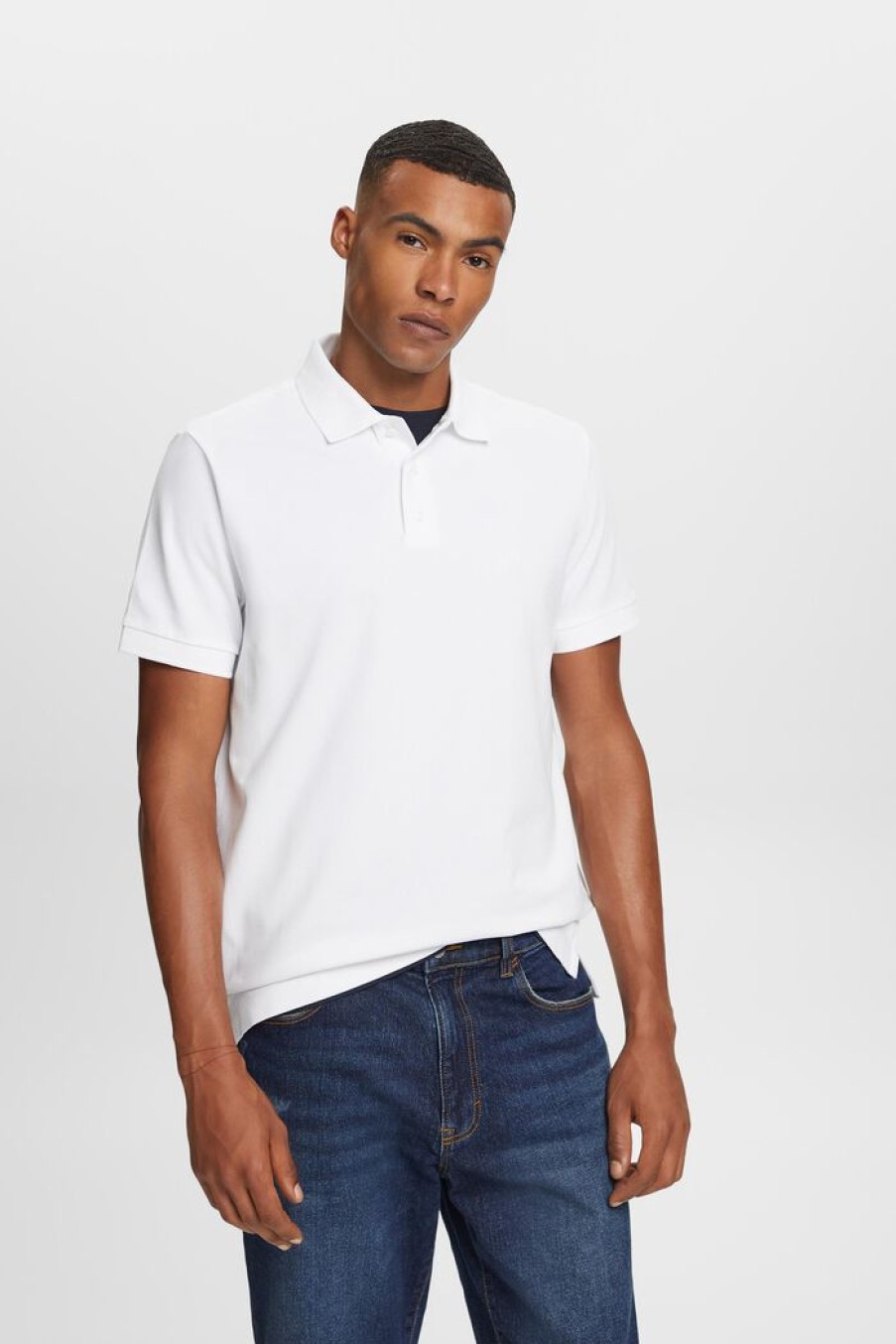 Men Esprit | Signature Pique Poloshirt