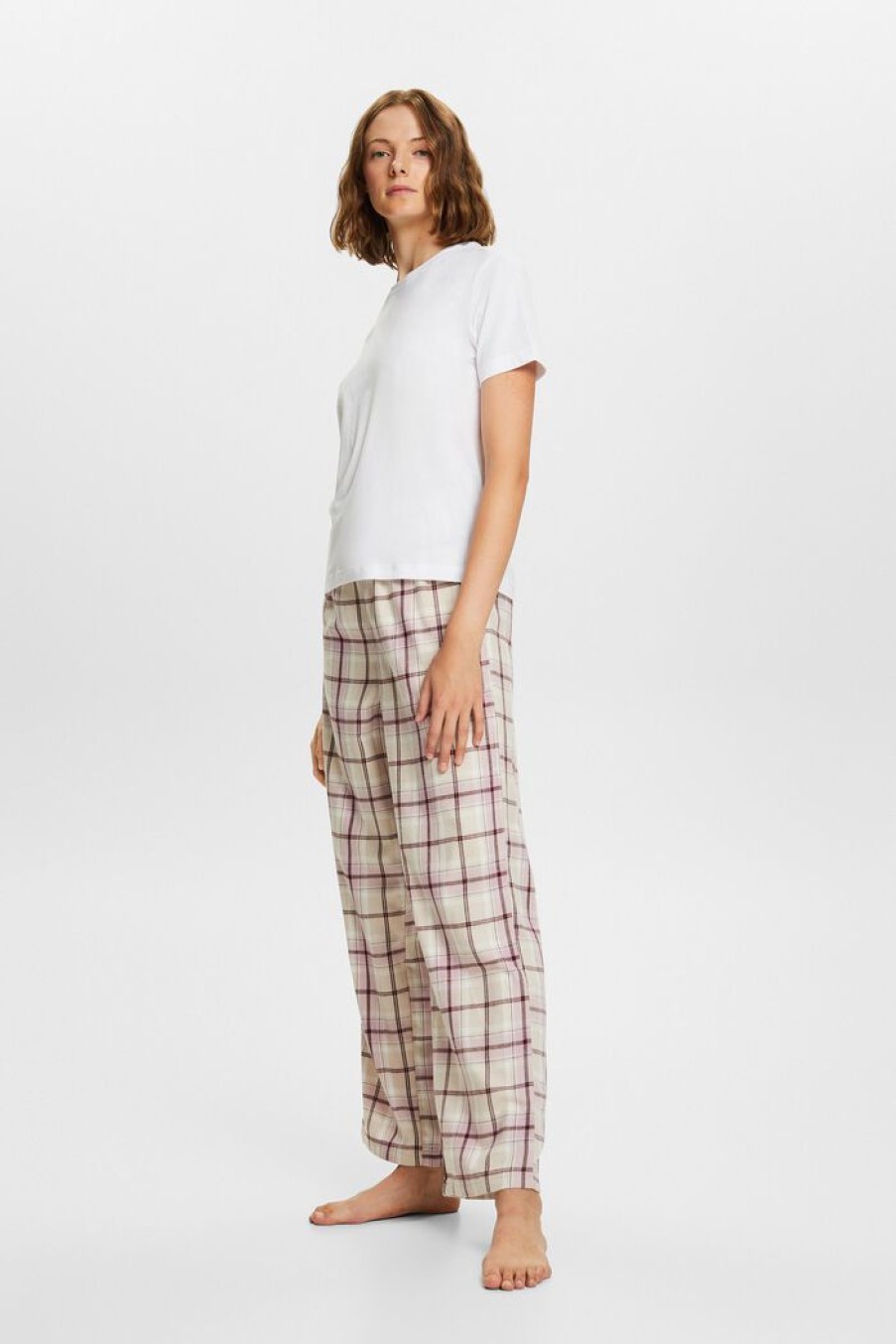 Home Esprit Women | Flanellen Pyjamabroek