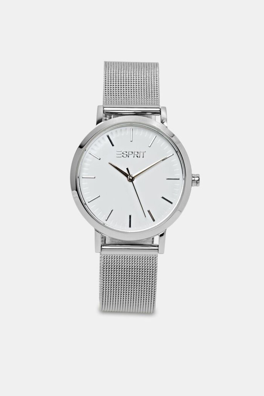 Women Esprit Horloges | Edelstalen Horloge Met Mesh Bandje