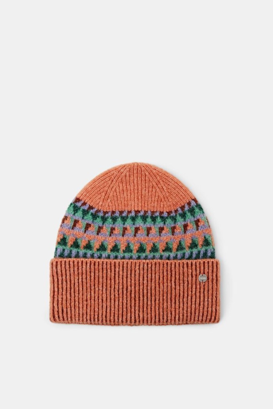 Women Esprit Hoeden & Mutsen | Geribde Grafische Beanie