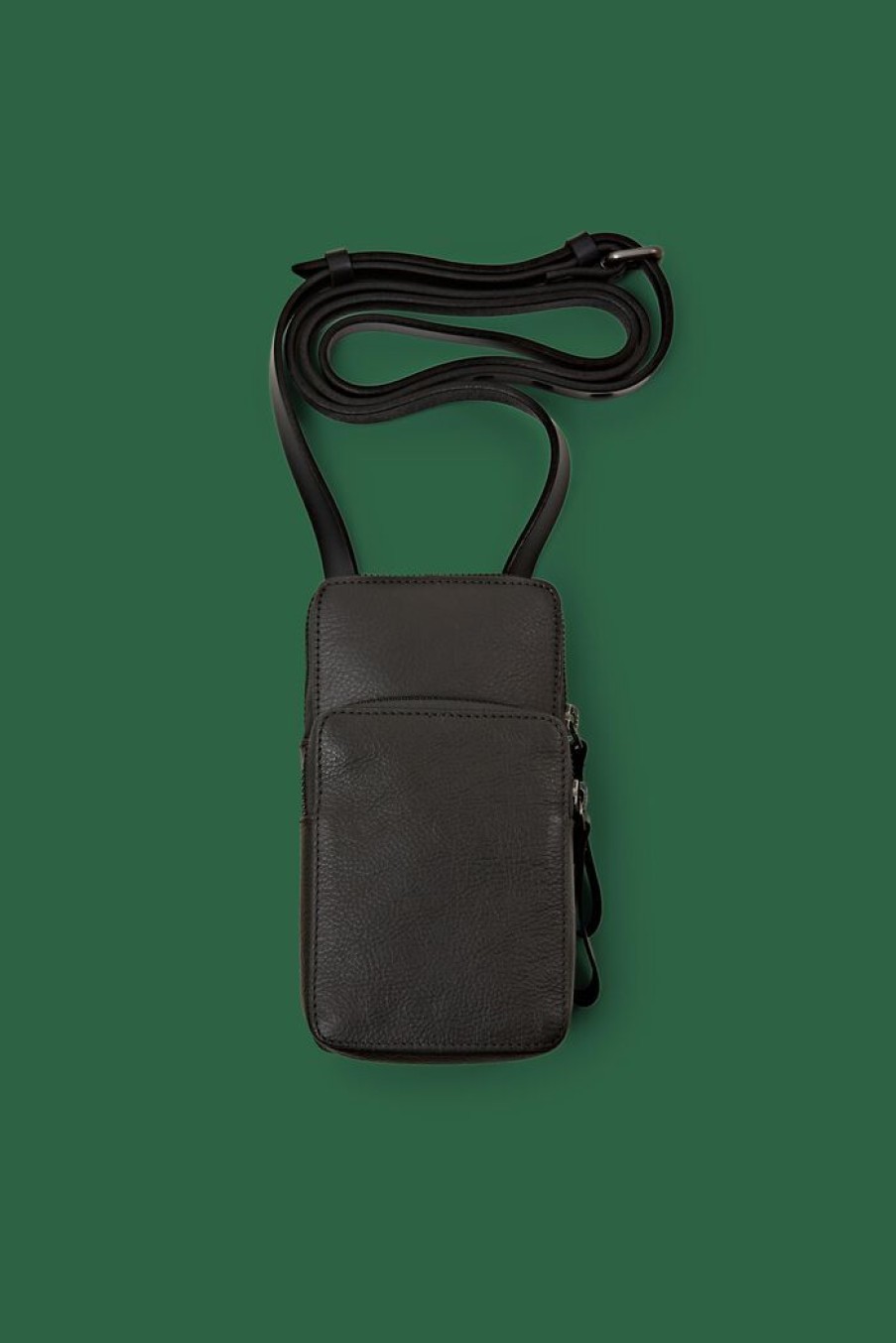 Men Esprit Tassen & Portem. | Leren Crossbody Smartphonehoesje