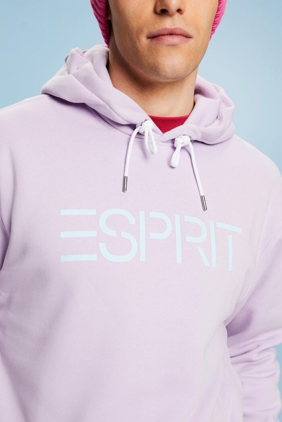 Women Esprit Sweatshirts & Hoodies | Uniseks Hoodie Van Fleece Met Logo