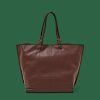 Women Esprit Tassen | Tote Bag Van Leer