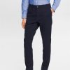 Men Esprit Broeken | Small Fit Chino Broek Van Katoenen Twill