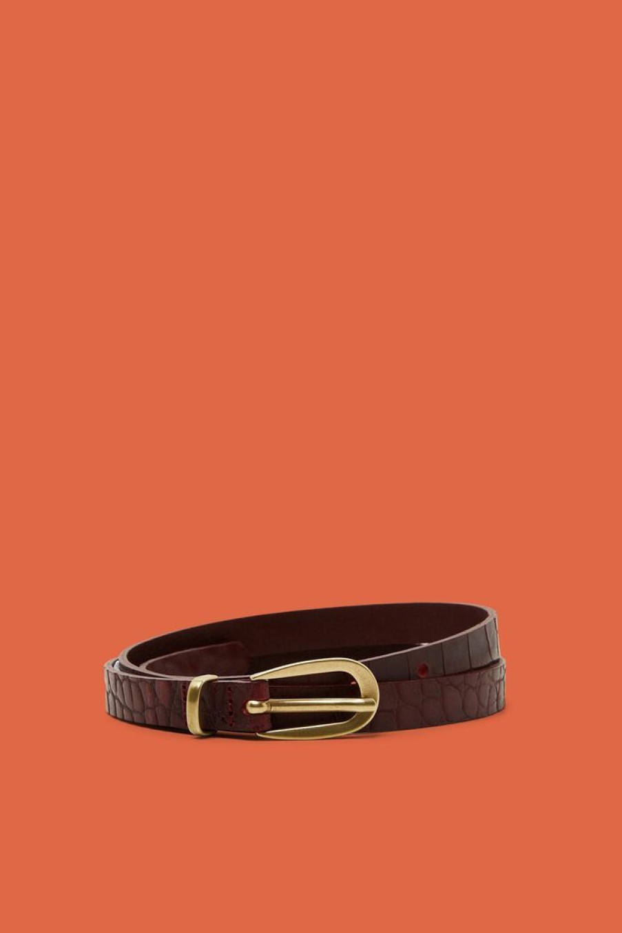 Women Esprit Riemen | Dunne Leren Riem