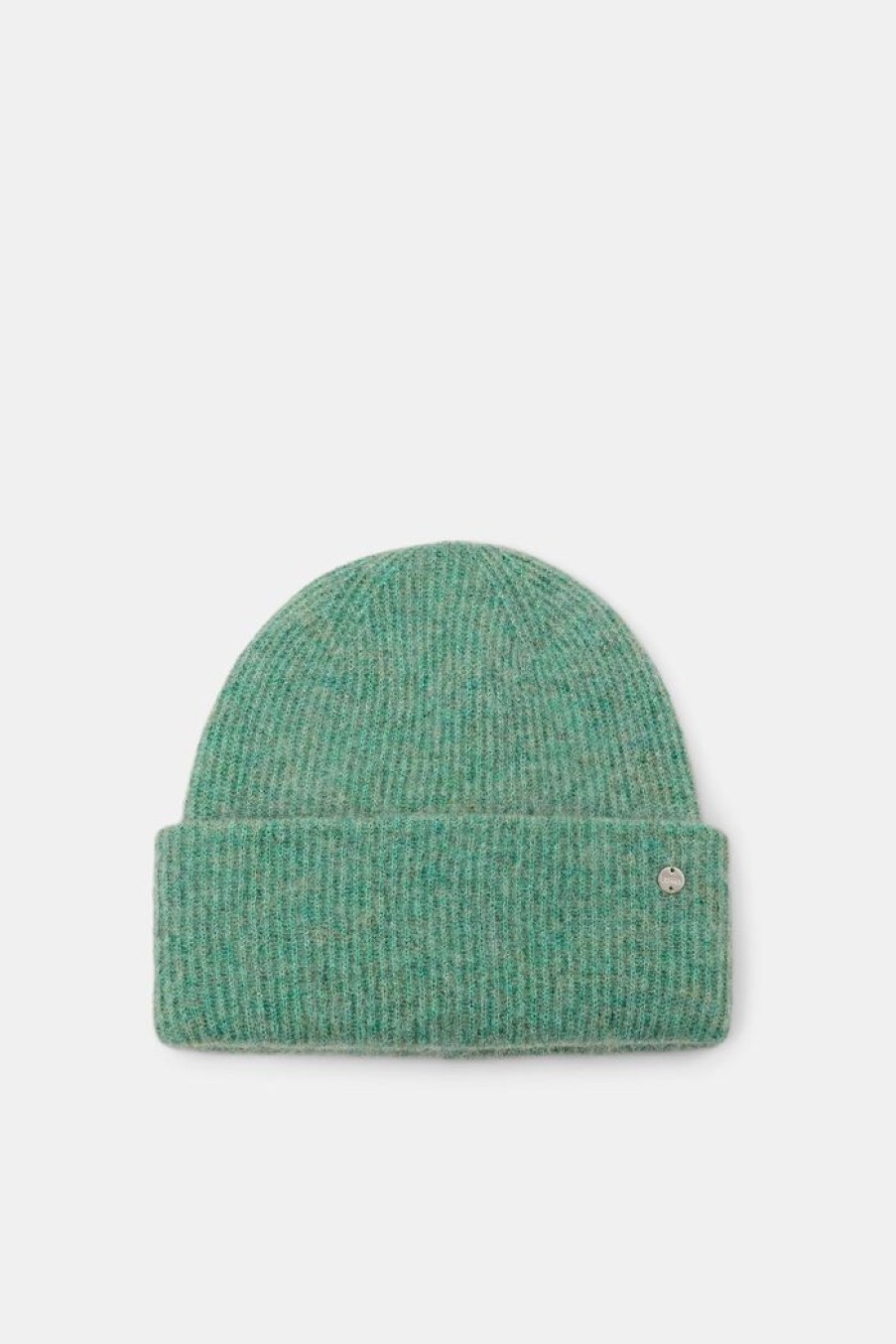 Women Esprit Hoeden & Mutsen | Beanie Van Een Ribgebreide Wolmix