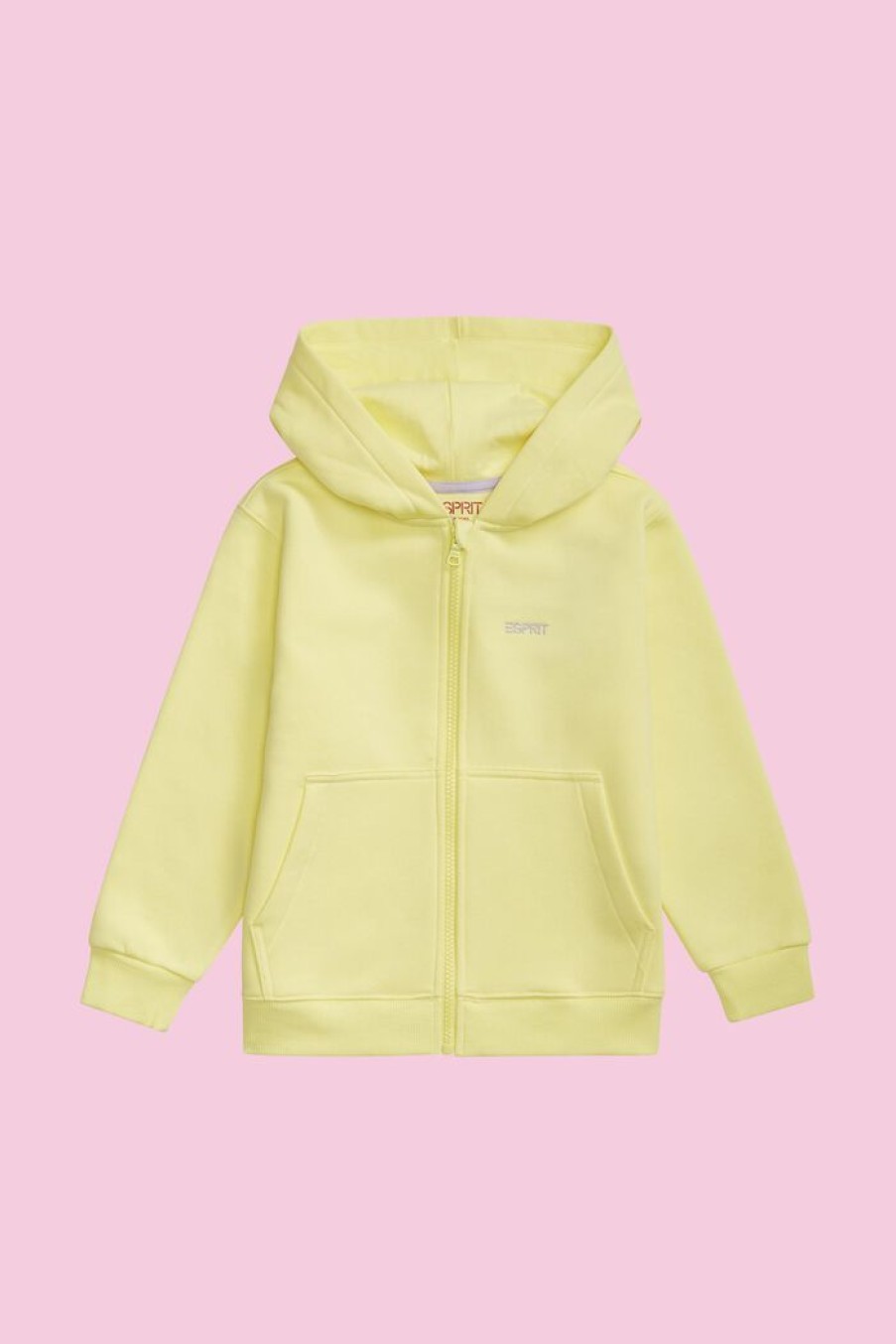 Kids Esprit Sweatshirts | Hoodie Met Rits En Logo