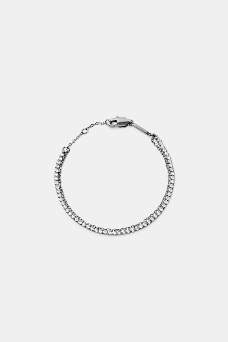 Women Esprit Sieraden | Armband Met Zirkonia, Edelstaal