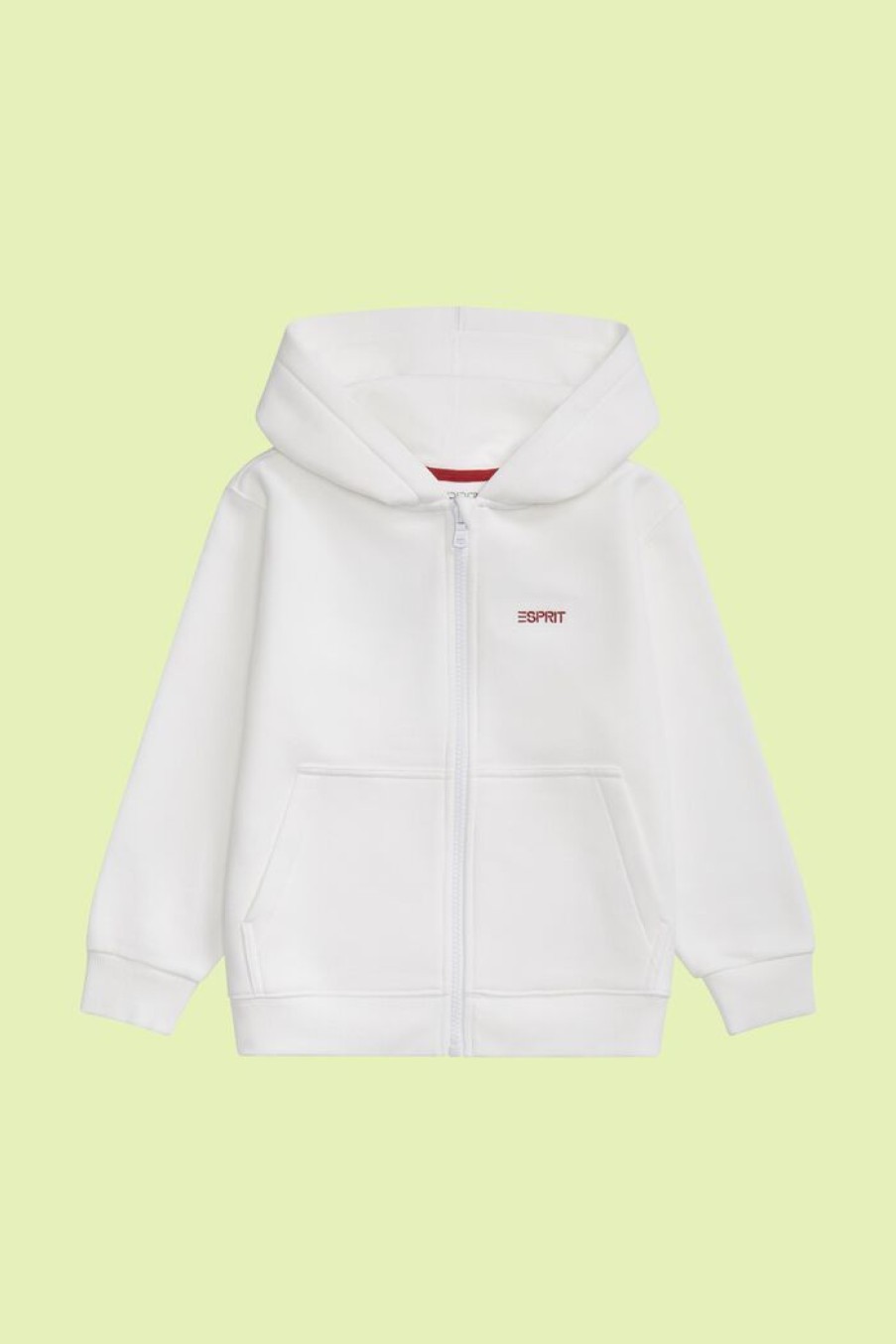 Kids Esprit Sweatshirts | Hoodie Met Rits En Logo