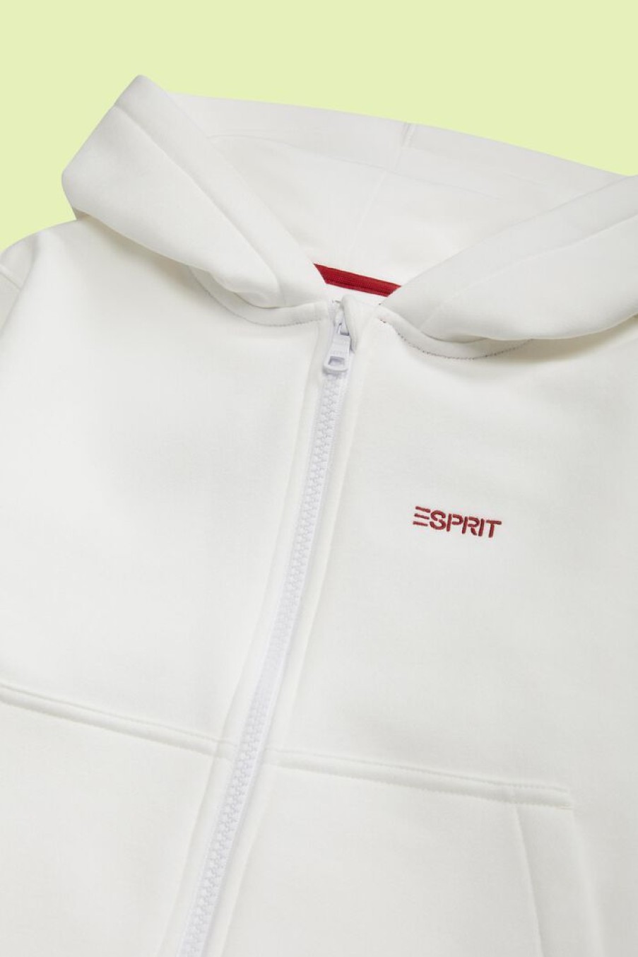 Kids Esprit Sweatshirts | Hoodie Met Rits En Logo