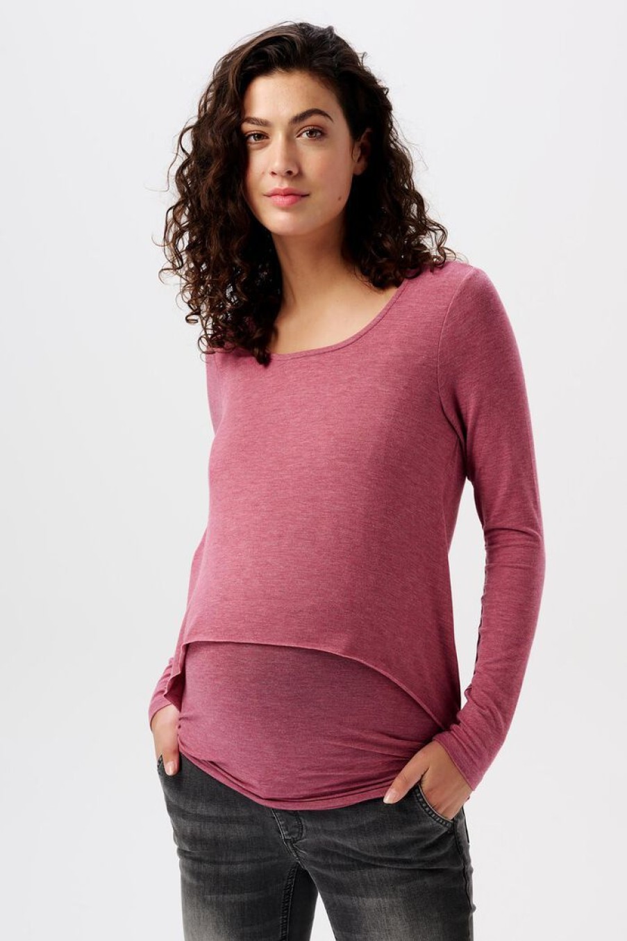 Women Esprit | Maternity Voedingstop Met Lange Mouwen