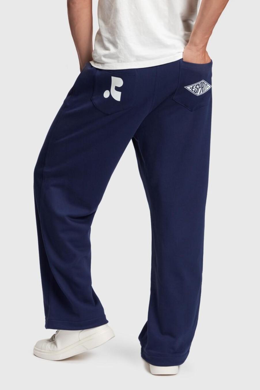 Men Esprit Broeken | Jersey Joggingbroek