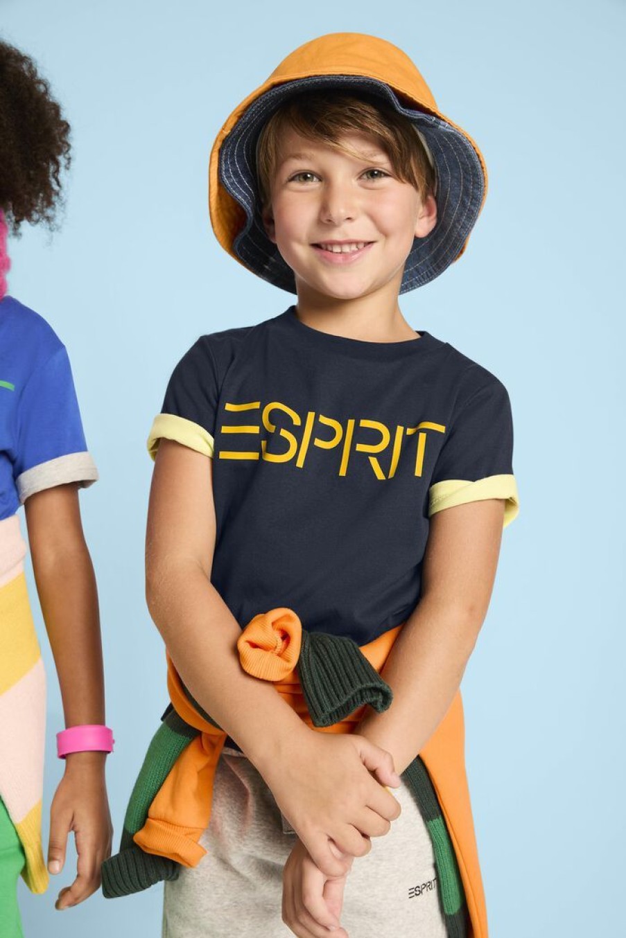 Kids Esprit T-Shirts & Blouses | T-Shirt Van Organic Cotton Met Logo