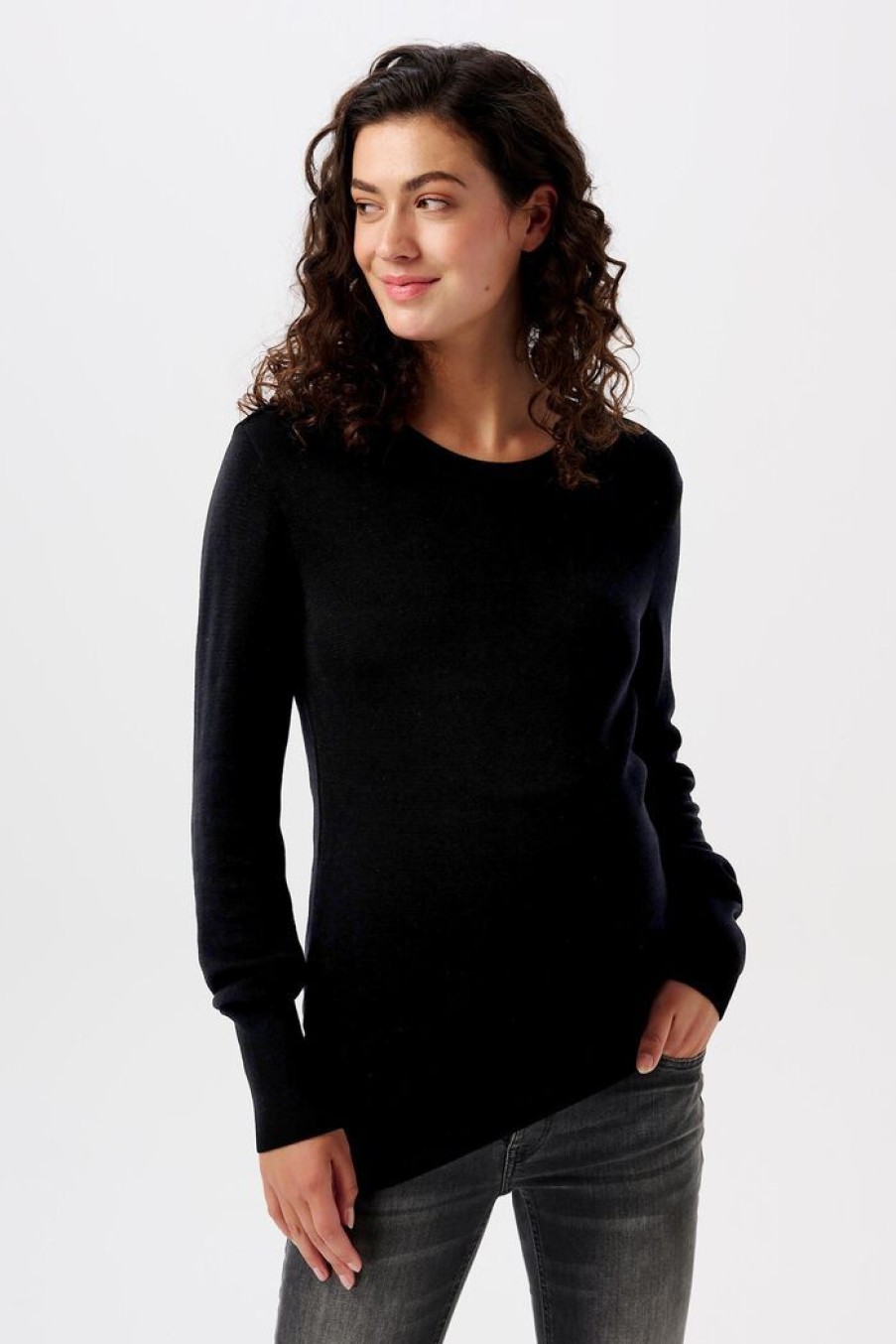 Women Esprit | Maternity Sweatshirt Met Ronde Hals