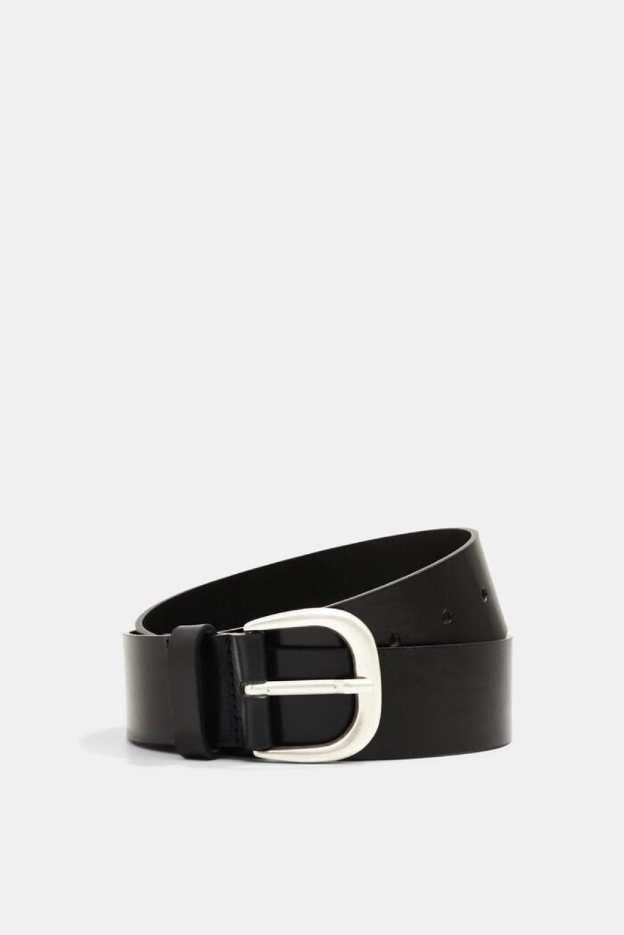 Women Esprit Riemen | Leren Riem Met Doorngesp