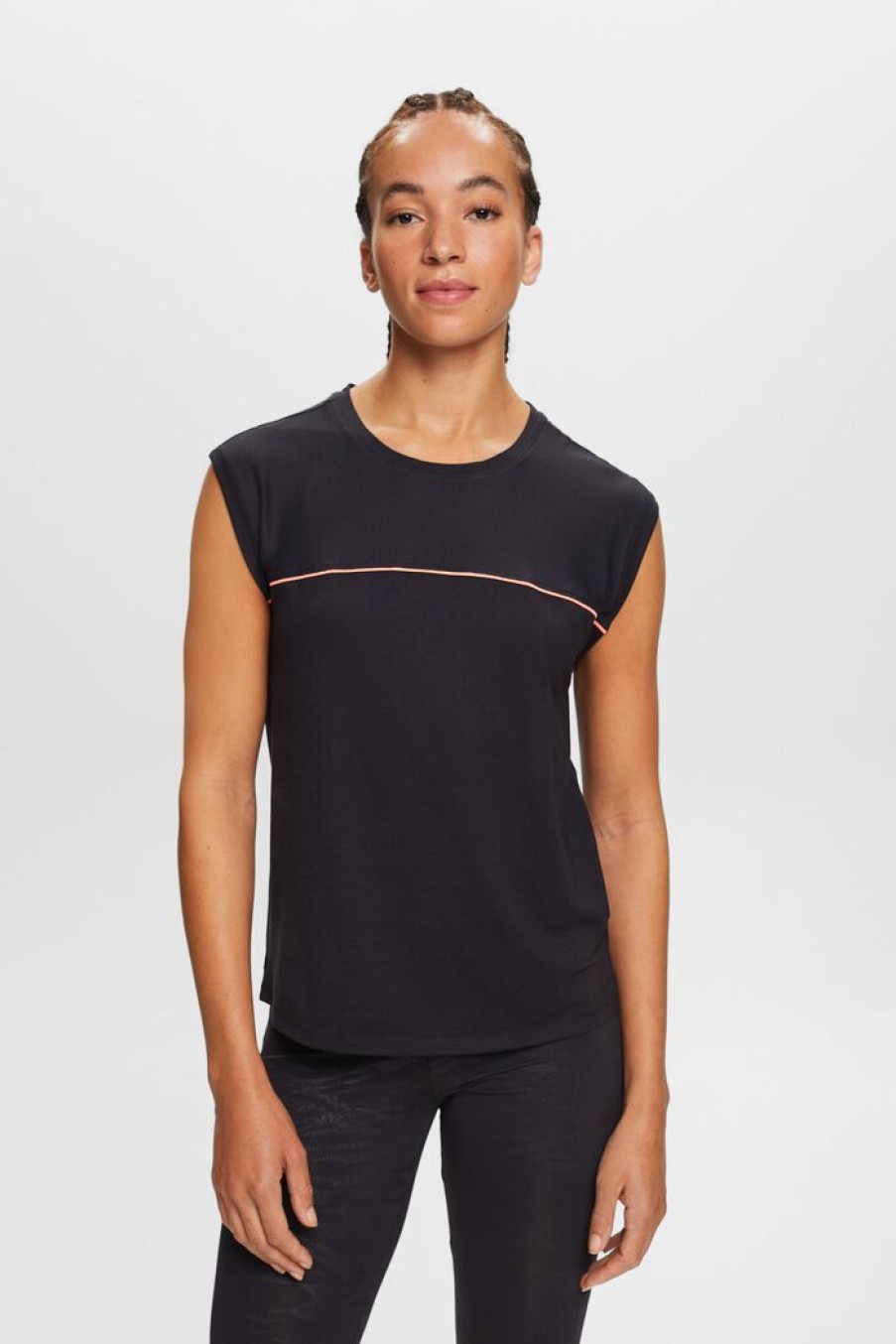 Women Esprit | Sportieve, Gestreepte Top