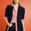 Women Esprit Blazers & Kostuums | Oversized Flanellen Blazer