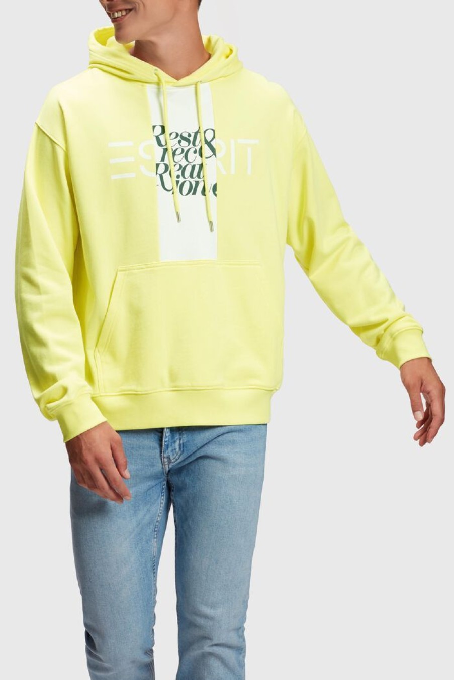 Men Esprit Sweatshirts & Hoodies | Hoodie Met Patches