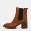 Women Esprit | Suede Laarzen Met Blokhak