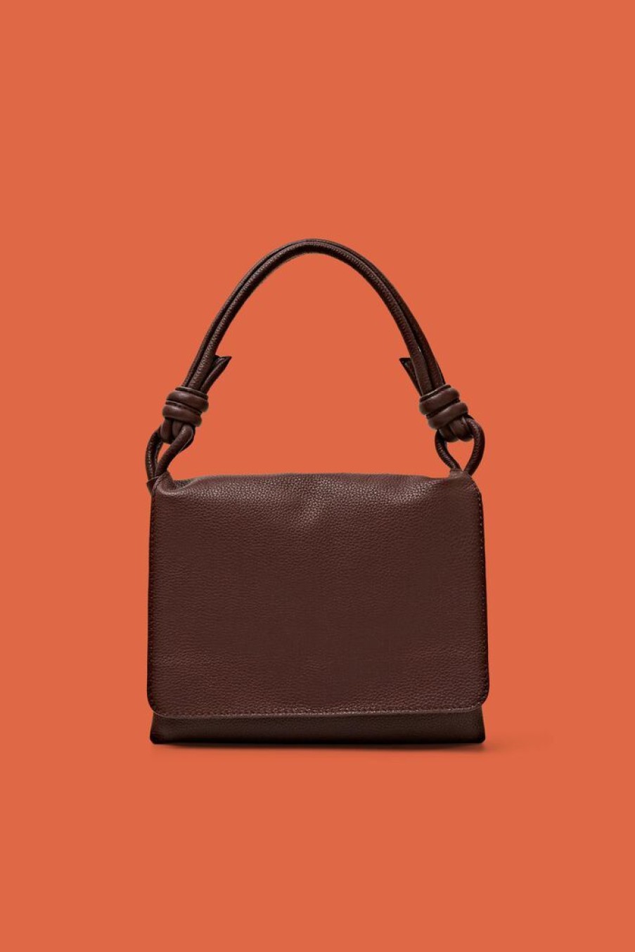 Women Esprit Tassen | Kleine Leren Tas Met Klep