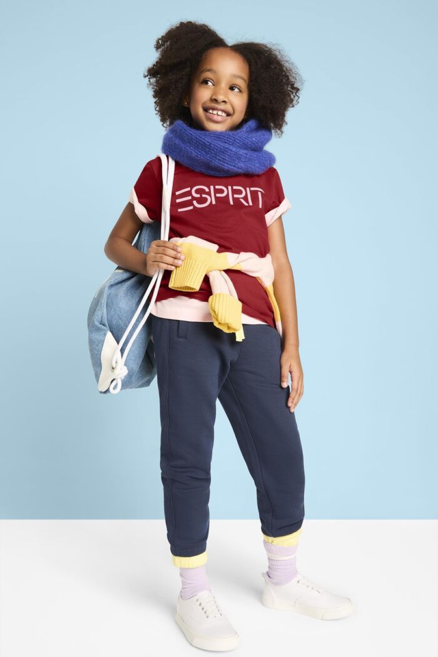 Kids Esprit T-Shirts & Blouses | T-Shirt Van Organic Cotton Met Logo