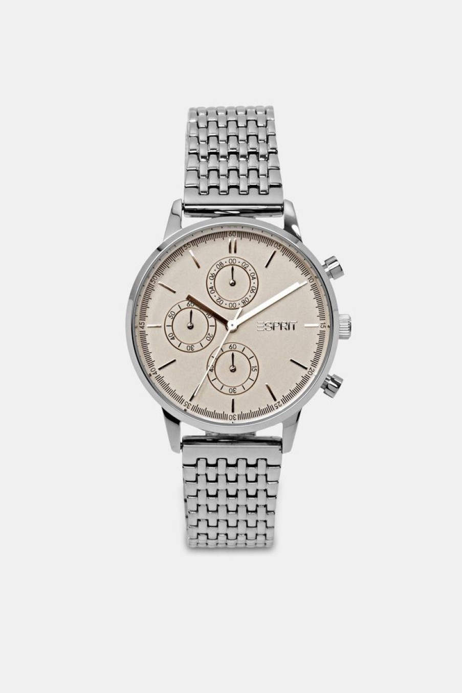 Women Esprit Horloges | Edelstalen Chronograaf