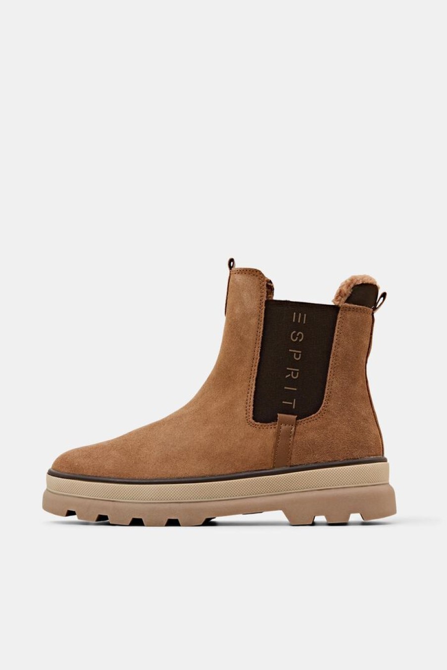 Women Esprit | Chelsea Boots Van Suede