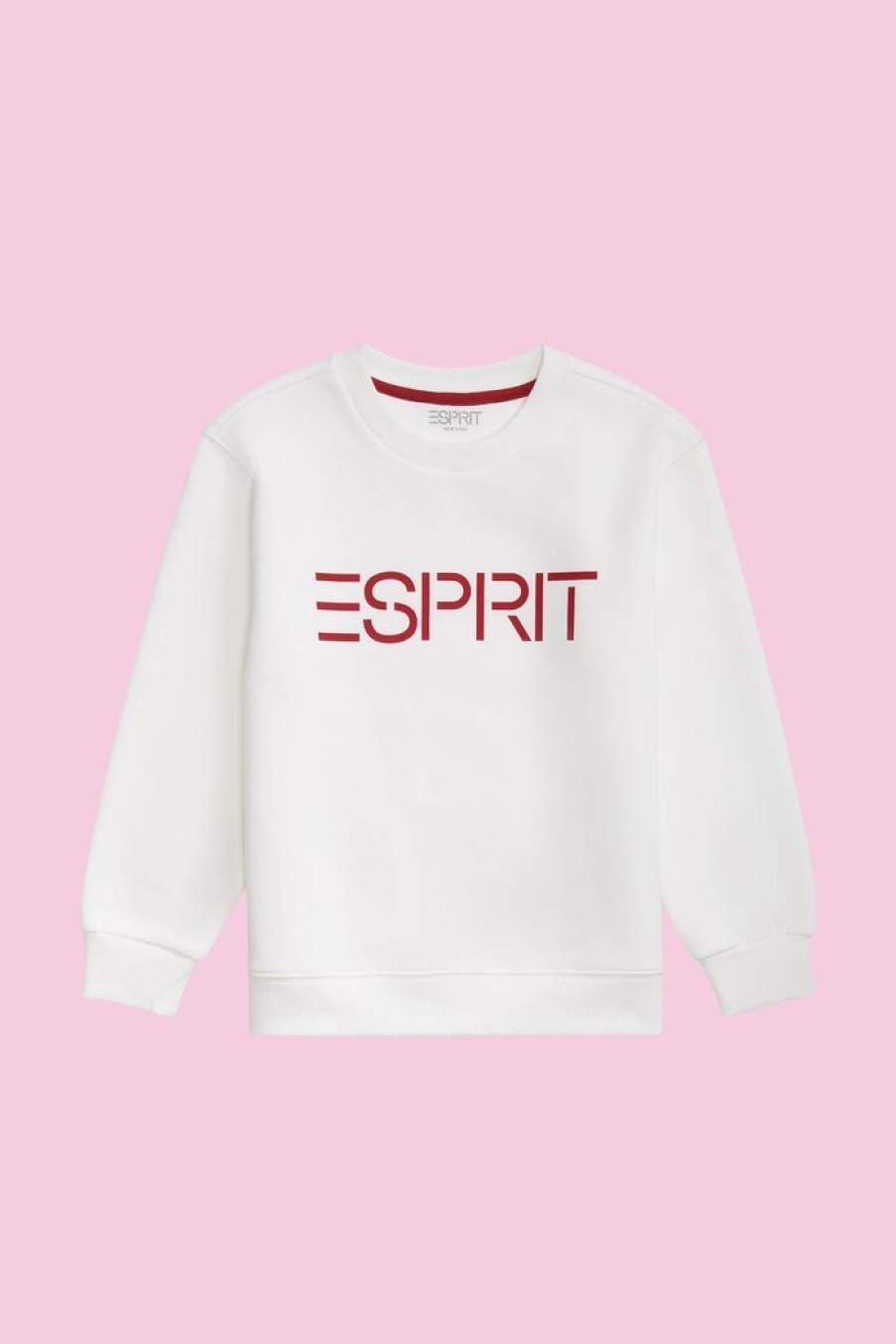 Kids Esprit Sweatshirts | Sweatshirt Met Logo En Ronde Hals