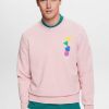 Men Esprit Sweatshirts & Hoodies | Sweatshirt Met Logoborduursel