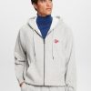 Men Esprit Sweatshirts & Hoodies | Hoodie Met Geborduurd Logo