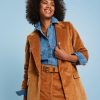 Women Esprit Blazers & Kostuums | Oversized Blazer Van Corduroy