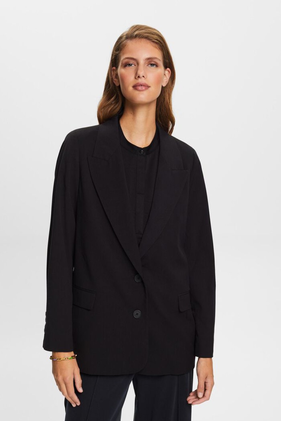 Women Esprit Blazers & Kostuums | Single-Breasted Blazer