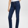 Women Esprit Jeans | Stretchjeans Met Rechte Pijpen, Katoenmix