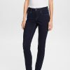 Women Esprit Jeans | Gerecycled: Slim Fit Stretchjeans Met Middelhoge Taille