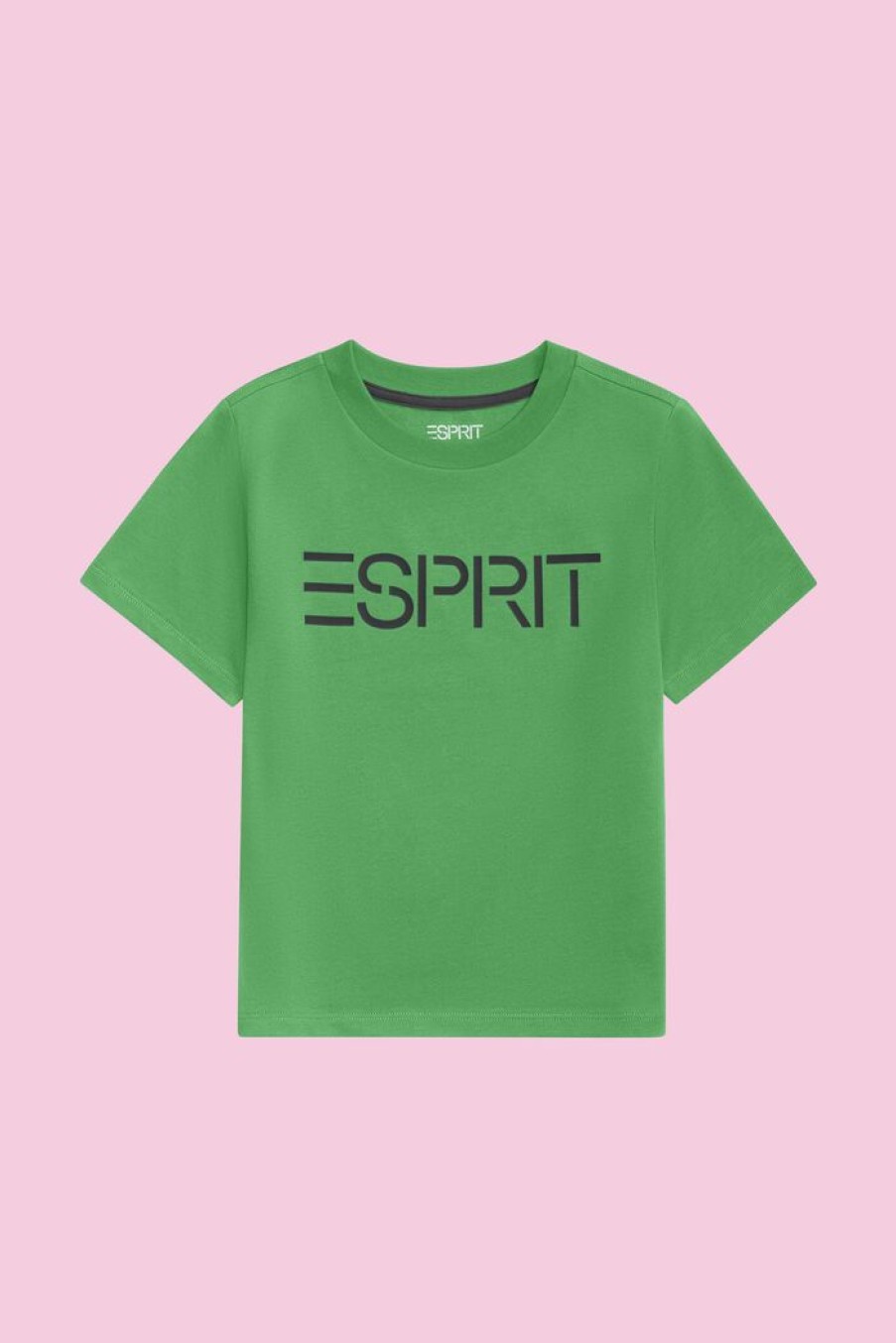 Kids Esprit T-Shirts & Blouses | T-Shirt Van Organic Cotton Met Logo