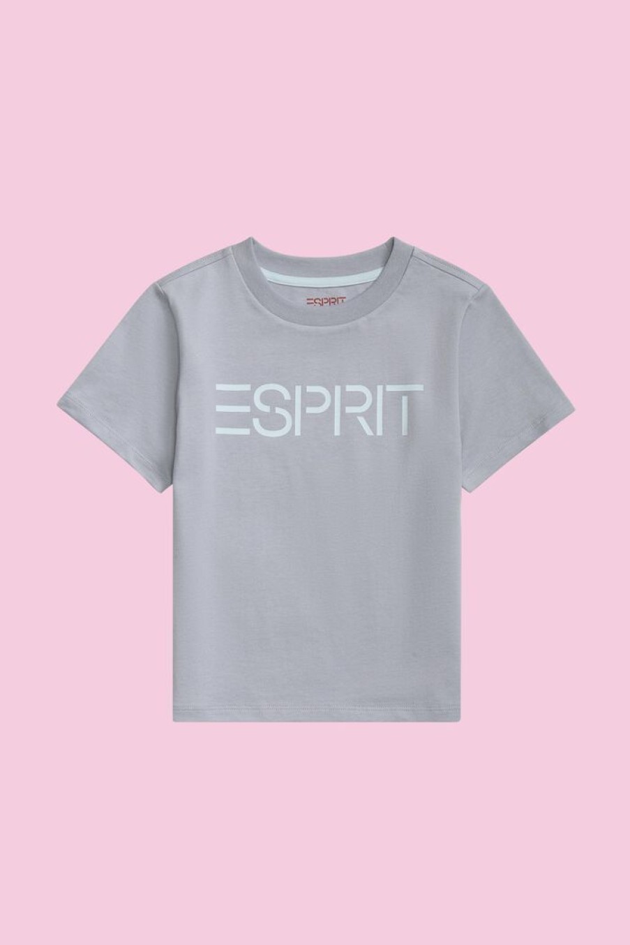 Kids Esprit T-Shirts & Blouses | T-Shirt Van Organic Cotton Met Logo