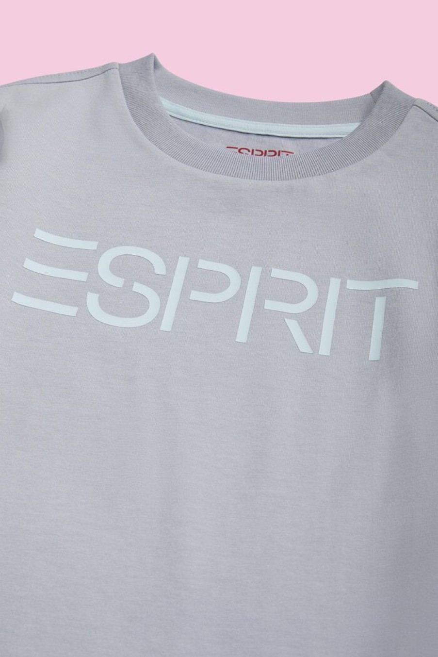 Kids Esprit T-Shirts & Blouses | T-Shirt Van Organic Cotton Met Logo