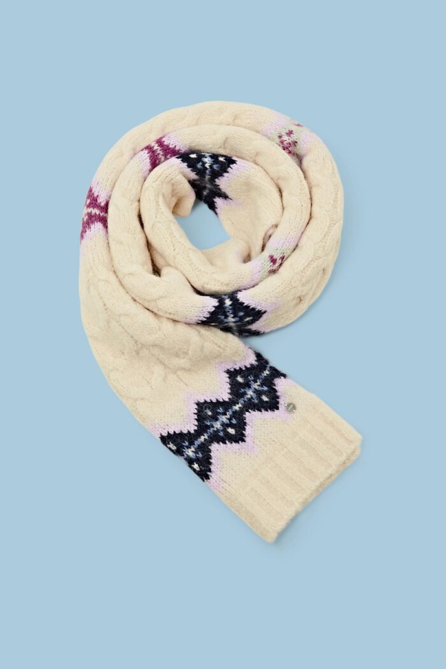 Women Esprit Sjaals | Fair Isle-Gebreide Sjaal