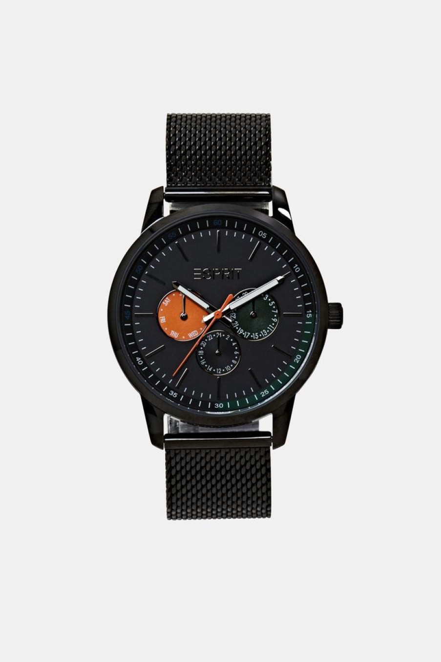 Men Esprit Horloges | Horloge Met Edelstalen Bandje Van Mesh