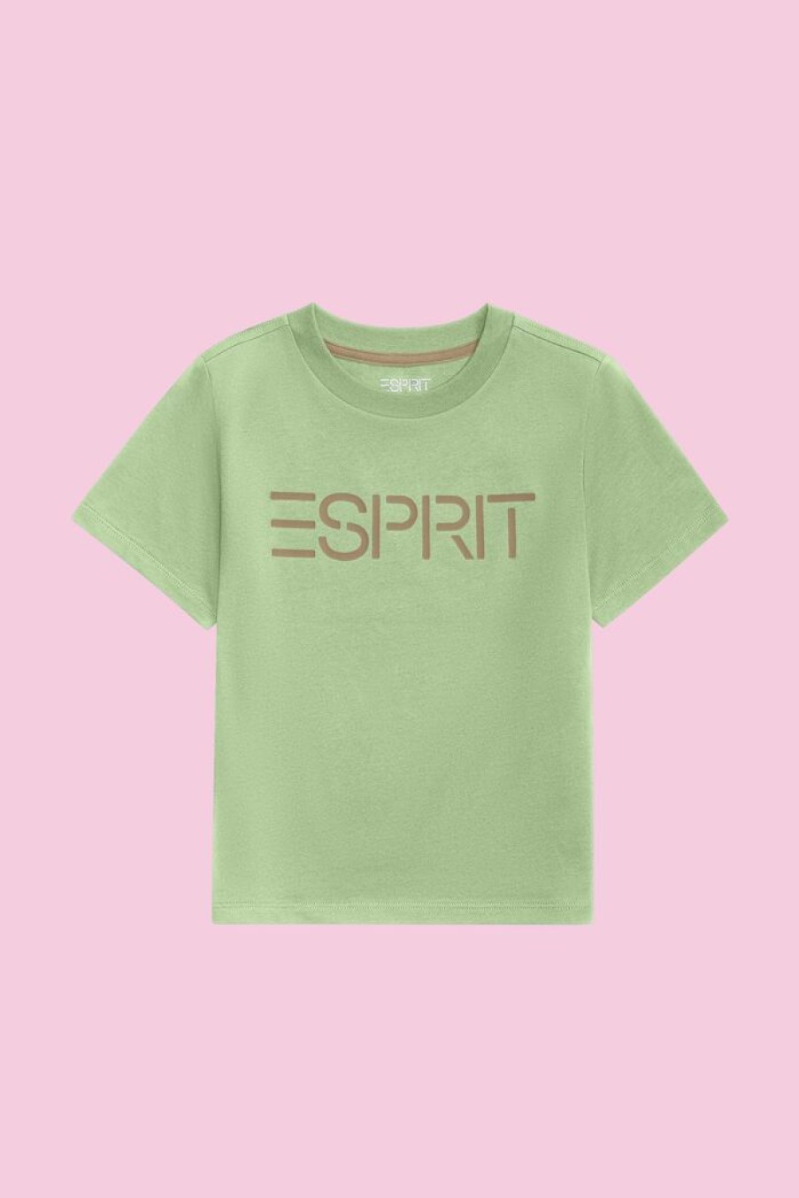 Kids Esprit T-Shirts & Blouses | T-Shirt Van Organic Cotton Met Logo