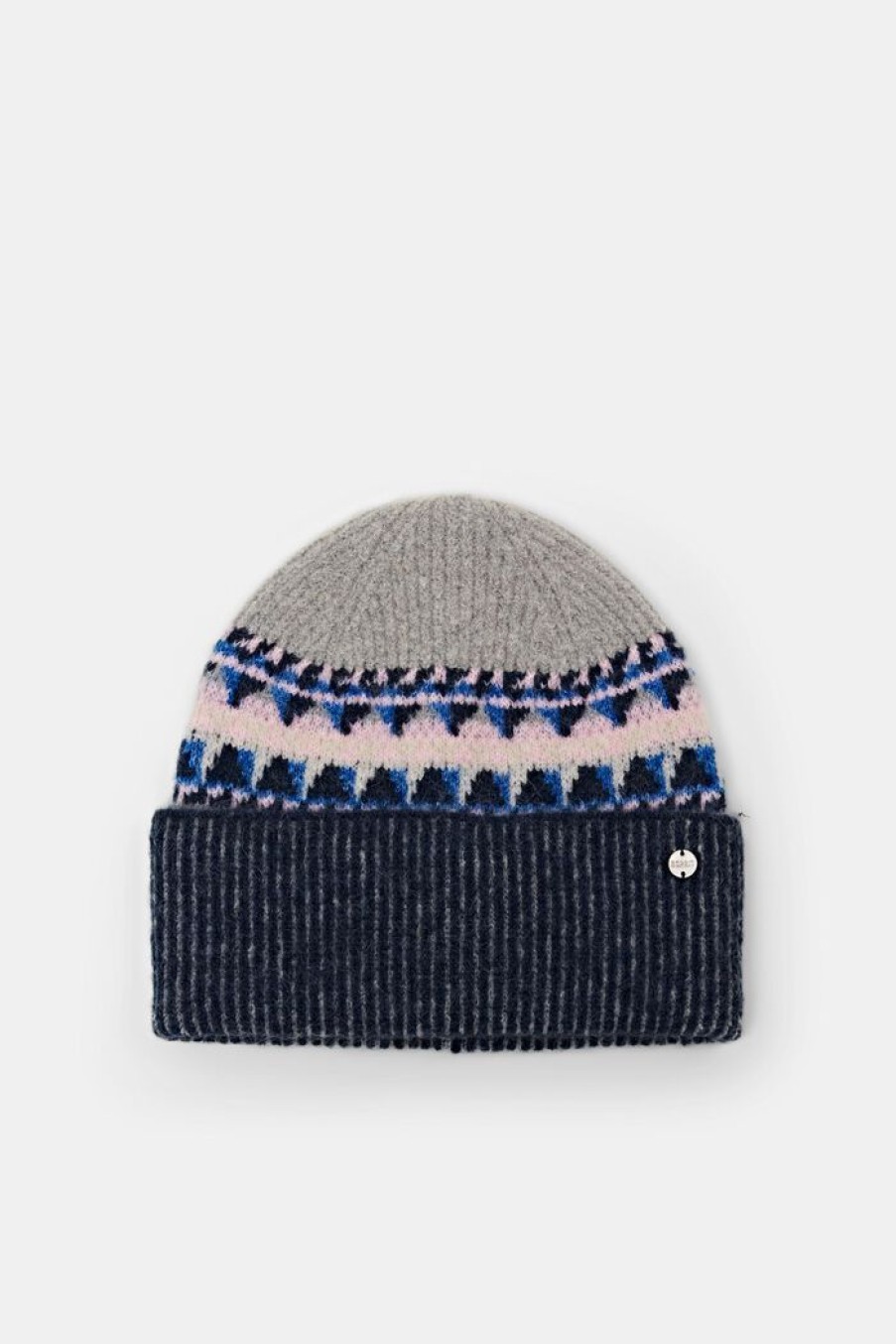 Women Esprit Hoeden & Mutsen | Geribde Grafische Beanie