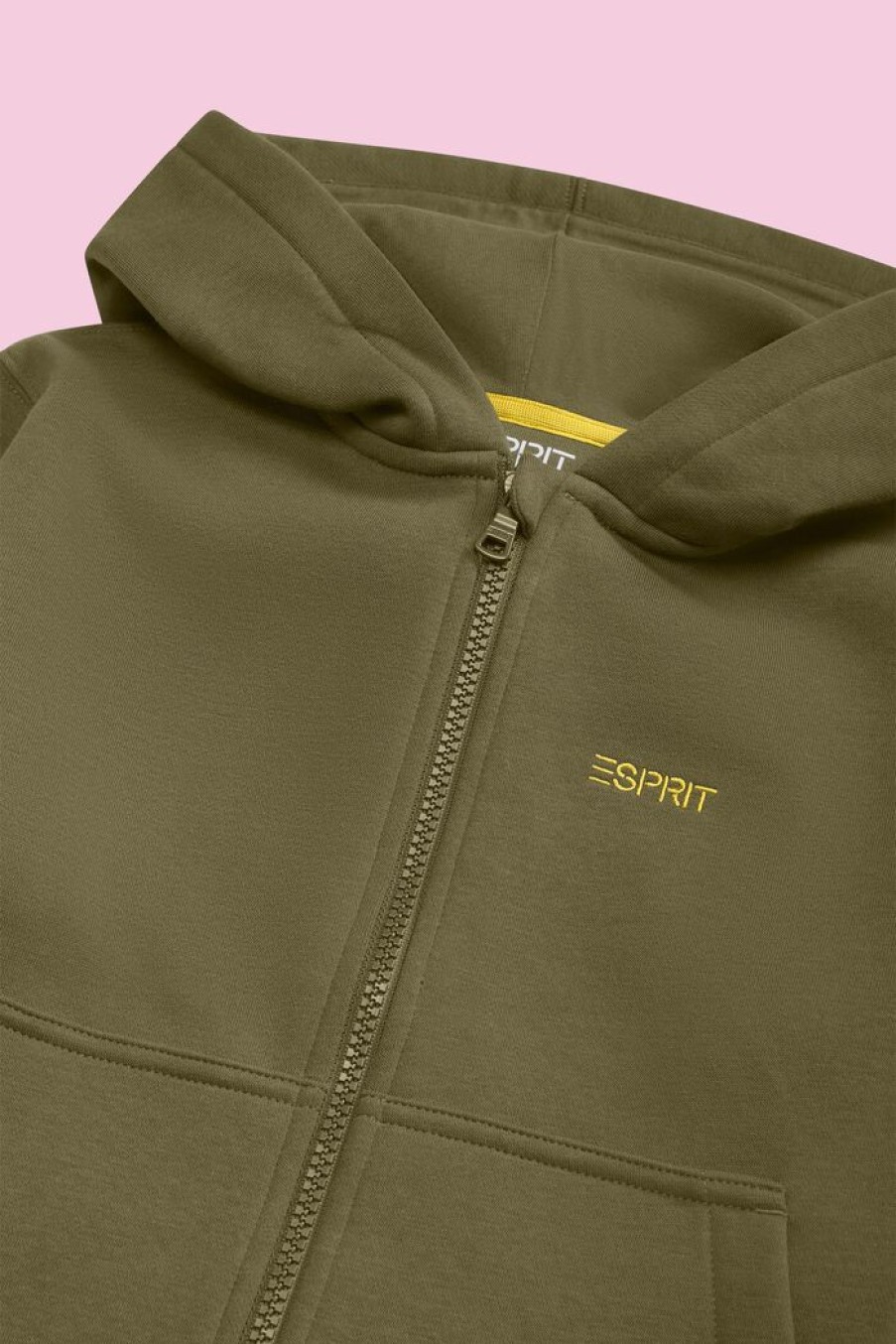 Kids Esprit Sweatshirts | Hoodie Met Rits En Logo